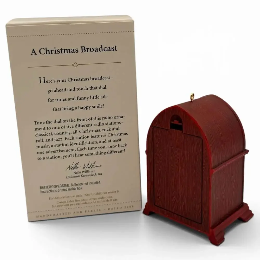 2006 Hallmark Keepsake A Christmas Broadcast Magic Ornament